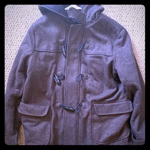 Gap hooded pea coat